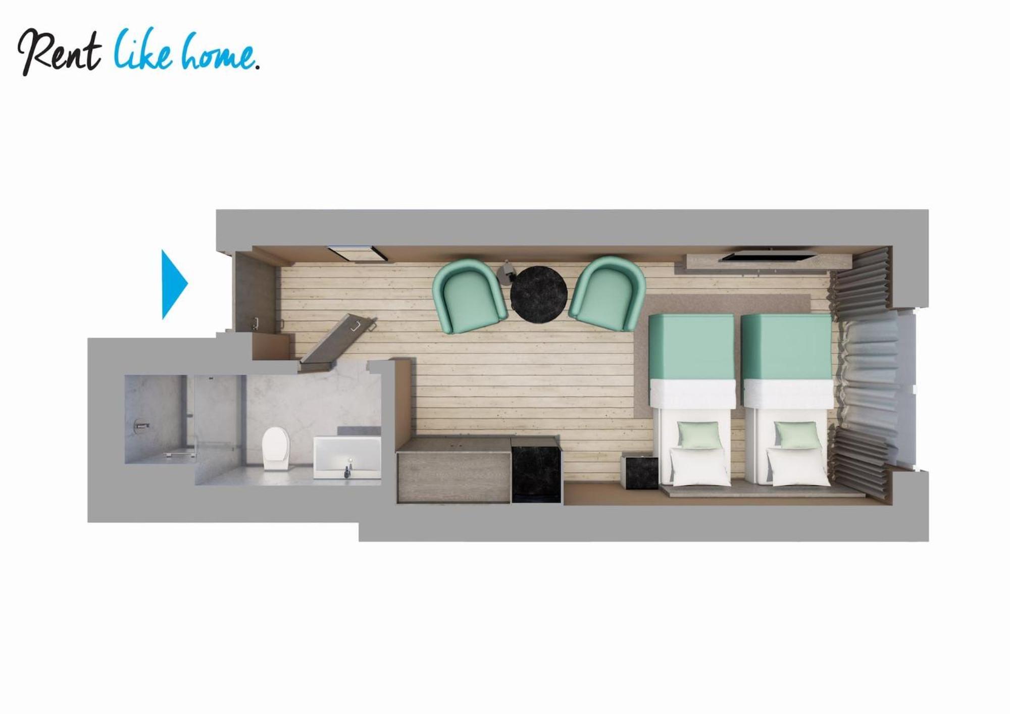 Rent Like Home - Deo Plaza Wyspa Spichrzow 그단스크 외부 사진