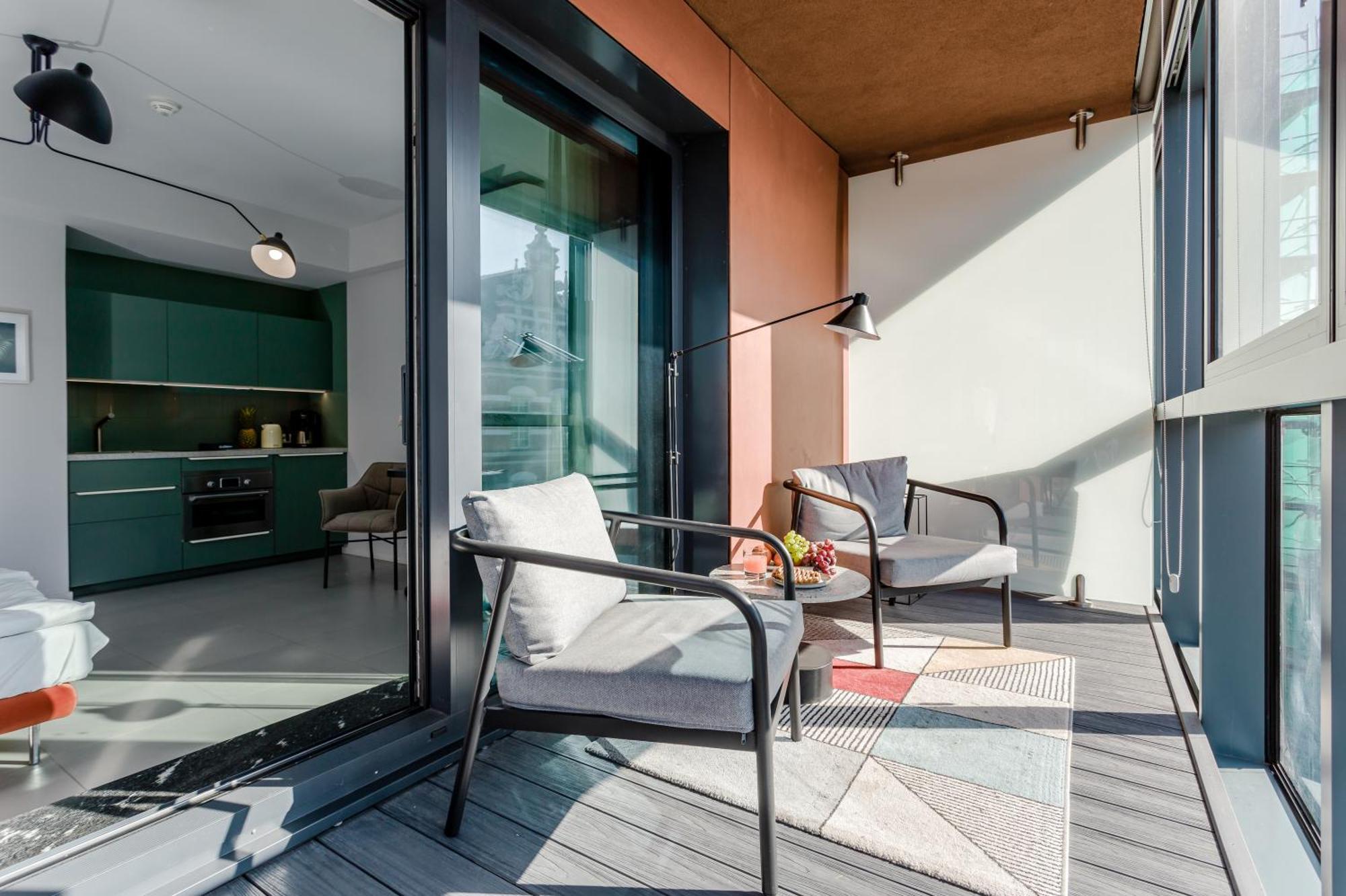 Rent Like Home - Deo Plaza Wyspa Spichrzow 그단스크 객실 사진